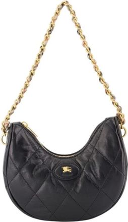 Burberry Horseshoe Chain Shoulder Bag - Dames - Schoudertassen - Zwart - ONE Size - Tassen