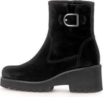 Gabor Schoenen, Dames, Zwart, 39 EU, Dreamvelour Zwarte Stijlvolle Schoenen