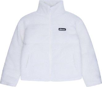 Ellesse Heren Gequilt Teddy Fleece Jas (Off White)