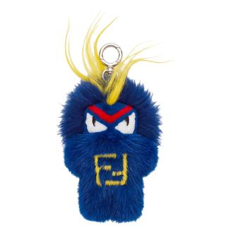 Fendi Accessoires, Dames, Veelkleurig, ONE Size, Nertsleutelhanger