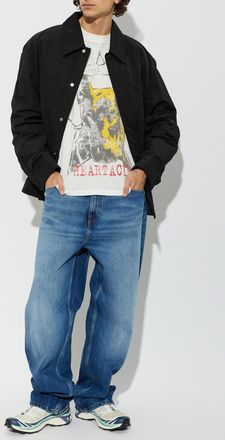 Represent T-shirt With A Colorful Print, Mens, Cream