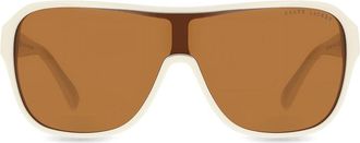 Ralph Lauren RL8214U THE DILLION Asian Fit 605573 Womens Sunglasses White Size 134