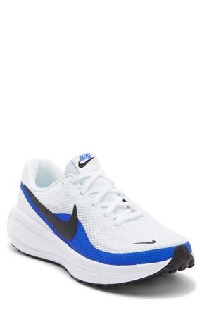 Nike Revolution 8 Running Shoe in White/Black/Racer Blue at Nordstrom Rack, Size 10.5