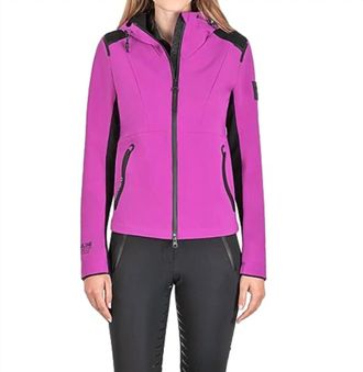 Equiline Charnettec Jacket In Violet