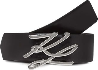 Karl Lagerfeld K/Autograph reversible belt - Black