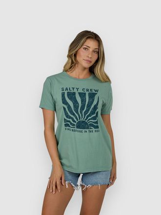 Salty Crew Perfect Set B.F T-Shirt gr&uuml;n