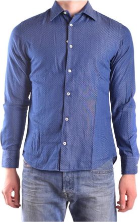 Altea Overhemd - Heren - Casual Overhemden - Blauw - L - Katoen - Overhemden