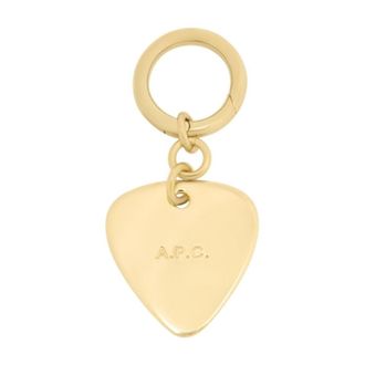 A.P.C. Metal Logo Belt Buckle - Gold