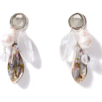Chan Luu Shore Abalone Charm Drop Earrings at Nordstrom