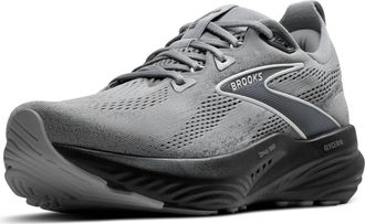 Brooks Mens Glycerin 22 Running Shoes In Primer Grey/ebony/bluewash