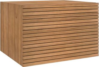 Rendez-Vous Déco Mueble de baño colgado de madera de teca 60 cm