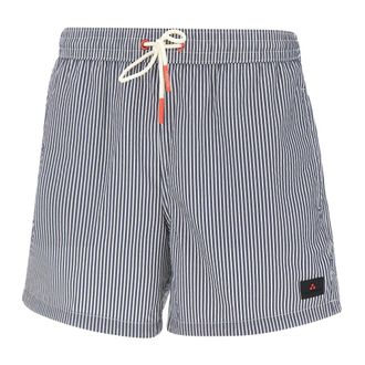 Peuterey Beachwear, male, Gray, Size: XL Fitenia Str 02 Swim Shorts