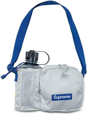 SUPREME Borsa a spalla con logo - Grigio