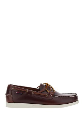 Sebago Brown Solid Loafers