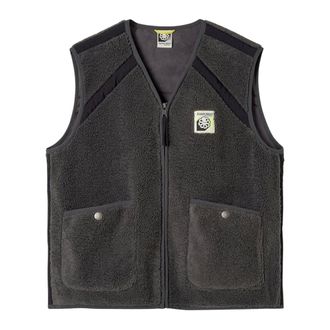 Jonsen Island Le Gilet Sherpa Bianca - Jackets - Hombre - Gris - S