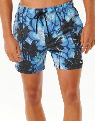Rip Curl Mens Rip Curl Mens Party Pack Volley Swim Shorts - Blue - Size: 33/32/32