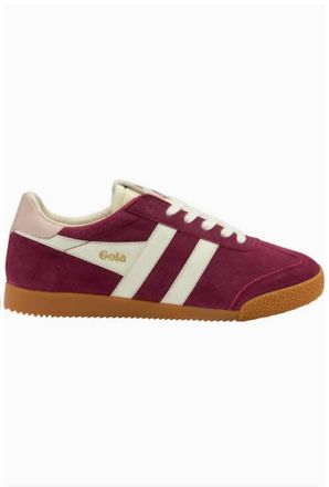 Gola Womens Elan Trainer Sneakers In Off White & Clay Pink
