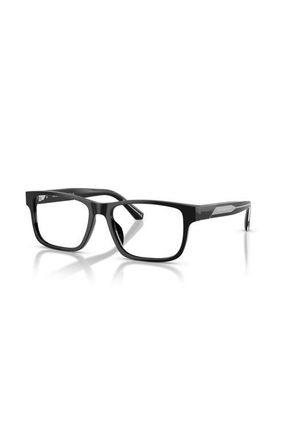 Emporio Armani 54mm Rectangle optical glasses in Black at Nordstrom