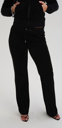 Juicy Couture Del Ray Polyester Dames Zwarte Joggingbroek