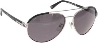 Loewe Pre-owned Accessories, female, Black, Size: ONE SIZE Pre-owned Plastic Sunglasses