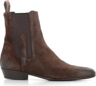 Pantanetti Huron Chelsea Boot - Dames - Cowboylaarzen - Bruin - 38 1/2 EU - Leer - Schoenen