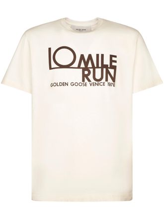 Golden Goose Journey Vintage Printed Cotton T-Shirt