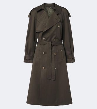 Victoria Beckham Esmee virgin wool trench coat