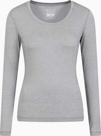 Mountain Warehouse Womens Mountain Warehouse Womens/Ladies Keep The Heat Thermal Top - Grey - Size: 10