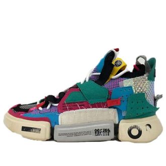 Li-Ning (WMNS) Li-Ning Ace Low Multicolor Green AGBQ066-2