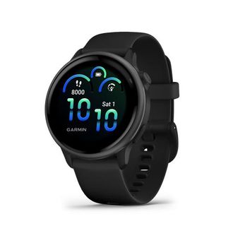 Garmin vivoactive 6 Fitness Smartwatch - 42mm in Slate With Black Band at Nordstrom