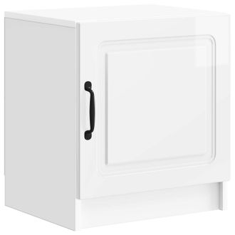 vidaXL Armario De Noche Brillante 43 X 34,5 X 47 Cm Vidaxl