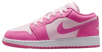 Nike Jordan Womens 1 Low China Rose White