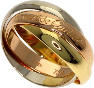 Cartier Yellow Gold (18K) Pink Gold (18K) White Gold (18K) Band Ring (Pre-Owned)