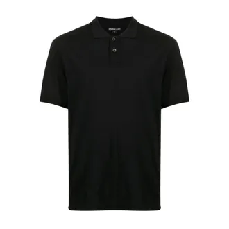 James Perse Polo Shirts, male, Black, Size: M Lotus Polo