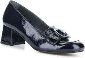 FLY London Sufi Block Heel Pump in Navy Rock at Nordstrom Rack, Size 5.5Us / 36Eu
