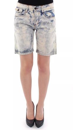 Dolce & Gabbana Blue D&G Cotton Washed Jeans Denim Womens Shorts