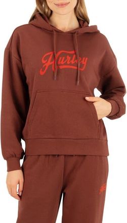 Hurley Vintage Penant Graphic Hoodie in Cappucino at Nordstrom, Size X-Large