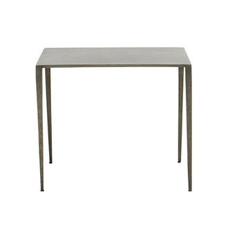 House Doctor Mesa auxiliar de metal gris