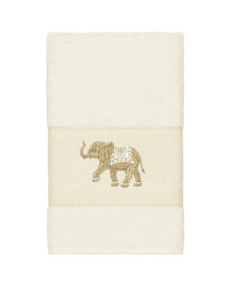 Linum Home Textiles Quinn Turkish Cotton Embellished Hand Towel