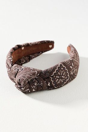 Lele Sadoughi Knotted Bandana Headband