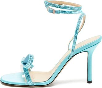 Mach & Mach Sandali con strass Pre-owned 90mm - Blu