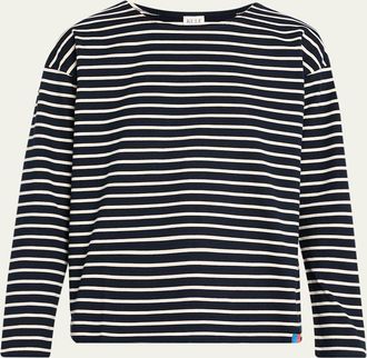 Kule The Boyfriend Striped Top