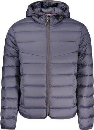 Napapijri Blue Poliammide Mens Mens Jacket