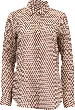 Nili Lotan Nili Lotan Libby Paisley Printed Shirt in Multicolor Cotton