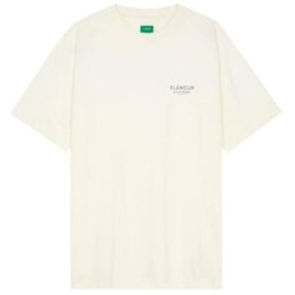 Flaneur T-Shirts, male, White, Size: XL Sound & Design Studio Member T-Shirt