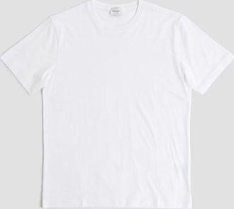 Handvaerk Pima Cotton Crew Neck T-Shirt - White