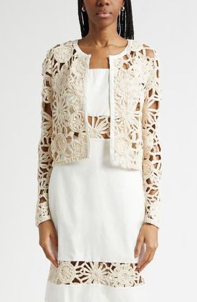 Ramy Brook Adelynn Soutache Jacket in Ivory at Nordstrom, Size Xx-Small