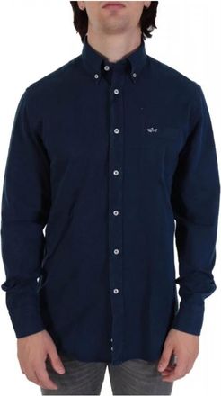Paul & Shark Heren, Overhemden, Blauw, Maat: 3XL Denim