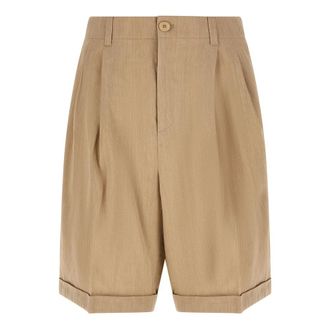Jacquemus Le Short Pastro - male - Jacquemus - Casual Shorts - Beige - L - Shorts