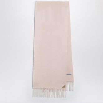 Prada Powder pink silk and cashmere scarf
